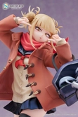 My hero academia statuette pvc 1/7 himiko toga duffel coat ver. 27 cm