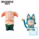 Dragon ball - ooling & puar - fig. son goku training section 10 & 9cm