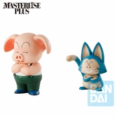Dragon ball - ooling & puar - fig. son goku training section 10 & 9cm