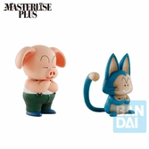 Dragon ball - ooling & puar - fig. son goku training section 10 & 9cm