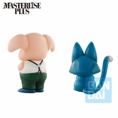 Dragon ball - ooling & puar - fig. son goku training section 10 & 9cm