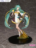 Hatsune miku f:nex statuette pvc 1/7 hatsune miku mid-autumn festival ver. 27 cm