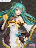 Hatsune miku f:nex statuette pvc 1/7 hatsune miku mid-autumn festival ver. 27 cm