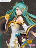 Hatsune miku f:nex statuette pvc 1/7 hatsune miku mid-autumn festival ver. 27 cm