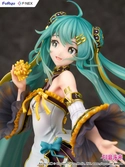 Hatsune miku f:nex statuette pvc 1/7 hatsune miku mid-autumn festival ver. 27 cm