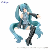 Hatsune miku statuette pvc noodle stopper hatsune miku nardack pearl color ver. 14 cm