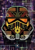STAR WARS MASKED TROOPER - Magnetic Metal Poster 45x32 - Motherboard