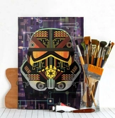 STAR WARS MASKED TROOPER - Magnetic Metal Poster 45x32 - Motherboard