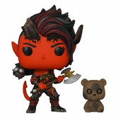 Baldur's gate pop! & buddy vinyl figurine karlach & clive 9 cm