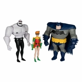 The new batman adventures pack 3 figurines dc direct legends of the dark knight (gold label) 13 cm