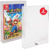 Pack 2 boîtes de protection en acrylique pour jeux nintendo switch games
