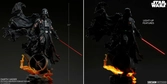 Star wars mythos statuette 1/4 darth vader 76 cm