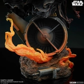 Star wars mythos statuette 1/4 darth vader 76 cm