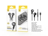 Ecouteur + micro lightning - pour iphone 5 à 14- 1.2m -plug and play nc3273- noir