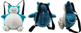 Pokemon - ronflex - sac à dos peluche 35cm