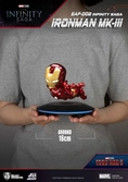 Iron man 3 diorama lumineux egg attack iron man mark iii 16 cm
