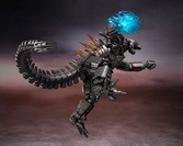 Godzilla x kong: the new empire figurine s.h. monster arts mechagozilla final battle edition 19 cm