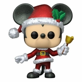 Disney pop! vinyl figurine holiday mickey mouse (diamond collection) special edition 9 cm
