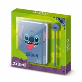 Stitch - heady flower - gift box - notebook a5 + stylo