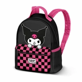 Hello kitty - kuromi - sac à dos heady mini '25x22x15cm'