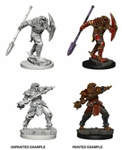 Dungeons and dragons: nolzur's marvelous miniatures - dragonbornmale fighter w spear