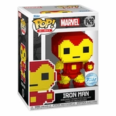 Marvel pop! 8-bit vinyl figurine iron man 9 cm