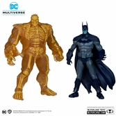 Arham city pack 2 figurines dc multiverse batman & solomon grundy (gold label) 18 cm
