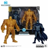 Arham city pack 2 figurines dc multiverse batman & solomon grundy (gold label) 18 cm