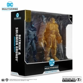 Arham city pack 2 figurines dc multiverse batman & solomon grundy (gold label) 18 cm