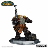 World of warcraft pack 2 statuettes pvc 1/12 dwarf hunter: beast master & pandaren: monk (gold label) 15 cm