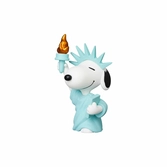 Peanuts mini figurine medicom udf série 17 statue of liberty snoopy 7 cm