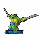 Les tortues ninjas - leonardo - soft touch magnet