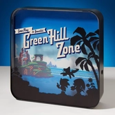 Numskull - sonic le hérisson - lampe en plexiglas green hill zone