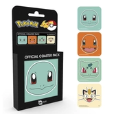 Dessous-de-Verre Pokemon : Faces - Pack de 4