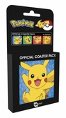 Dessous-de-Verre Pokemon :  Pikachu - Pack de 4