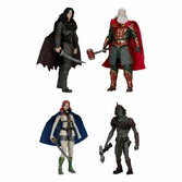 Le seigneur des anneaux : la guerre des rohirrim assortiment figurines build-a (baf: snow troll) 10 cm (4)