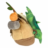 The legend of zelda: tears of the kingdom peluche zp04 korok with backpack brown 17 cm