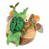 The legend of zelda: tears of the kingdom peluche zp04 korok with backpack brown 17 cm