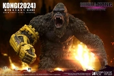Godzilla vs. kong: the new empire statuette soft vinyl kong with b.e.a.s.t. glove 30 cm
