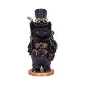 Figurine de collection chat steamsmith's 19.5cm