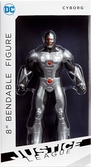 DC COMICS Justice League New 52 - Bendable Figure - Cyborg - 20Cm