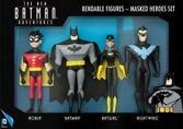 The New Batman Adventures pack 4 figurines Masked Heroes