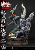 Ninja scroll statuette ultimate premium masterline series 1/4 jubei versus tessai 101 cm