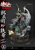 Ninja scroll statuette ultimate premium masterline series 1/4 jubei versus tessai 101 cm