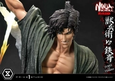 Ninja scroll statuette ultimate premium masterline series 1/4 jubei versus tessai 101 cm