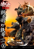 Ninja scroll statuette ultimate premium masterline series 1/4 jubei versus tessai 101 cm