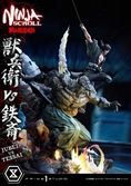Ninja scroll statuette ultimate premium masterline series 1/4 jubei versus tessai 101 cm