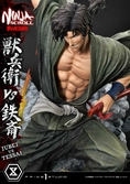 Ninja scroll statuette ultimate premium masterline series 1/4 jubei versus tessai 101 cm