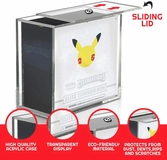Evoretro - pokemon etb elite trainer box w/ sliding lid anti-uv 4.0mm