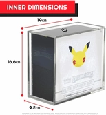 Evoretro - pokemon etb elite trainer box w/ sliding lid anti-uv 4.0mm